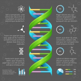 交叉螺旋型DNA基因序列素材下载