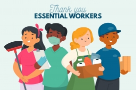 卡通保洁员素材下载