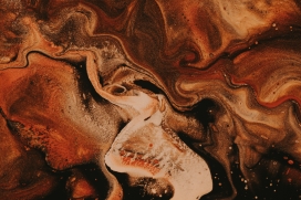 液体花纹抽象图