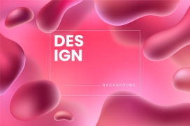 粉红色液态流体素材下载