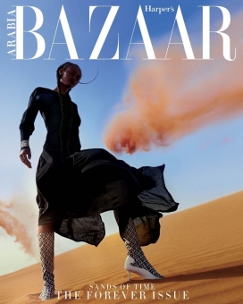 《时光之沙》-Harper Bazaar时装