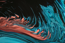 https://www.2008php.com/质感层次感强的抽象褶皱液体图