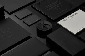 Black Vantage黑色会员卡品牌设计