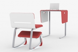 让不良姿势成为过去-模块化工作站摇椅让您保持活力