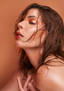 性感的湿法女郎