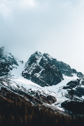 冬季大雪山图片