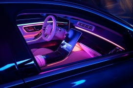 梅赛德斯-奔驰迈巴赫汽车内饰设计