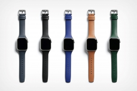 为您智能手表带来优雅老式触感的Bellroy皮革Apple Watch表带