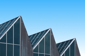 三角形太阳能屋顶建筑图