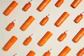 Peels 的橙色包装设计