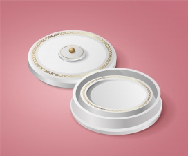 圆形珠宝首饰盒子素材下载