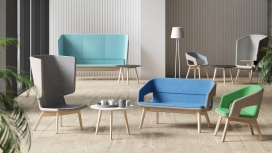 Strand + Hvass 为 Narbutas 设计的 Twist&Sit 软座椅