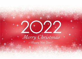 2022圣诞节雪花背景素材下载