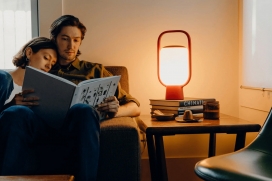 对经典老式煤油灯现代重新诠释的3D打印灯