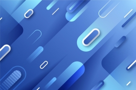 蓝色清爽简洁界面素材下载