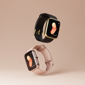 鲜艳俏皮的iWatch手表