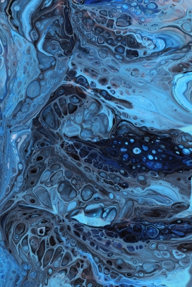 蓝色涟漪液态液体抽象图片