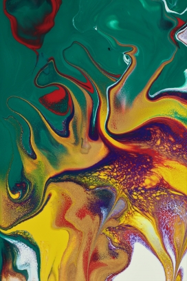 色彩聚合液体抽象纹理图