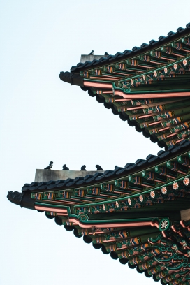 中国飞檐古楼建筑