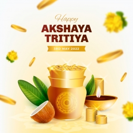印度akshaya tritiya满月节素材下载