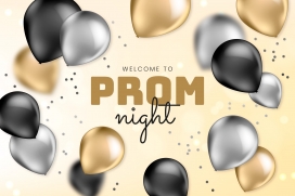 黑银金氢气球素材