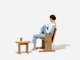 The Nodding-木质椅子设计