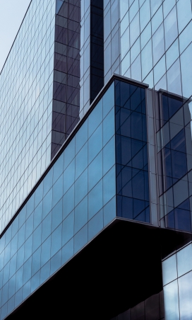 现代写字楼户外幕墙图