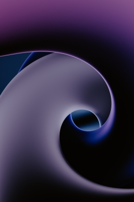 紫色螺旋抽象图