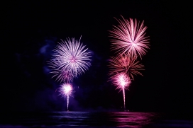 璀璨夺目的烟花图