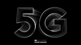 磁性线性5G网络素材下载