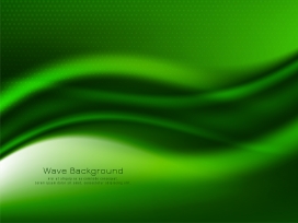 流动的绿色曲线素材下载