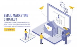 蓝色移动互联笔记本邮箱数据素材下载