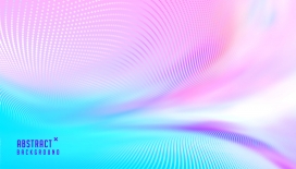 蓝紫粒子渐变背景素材下载