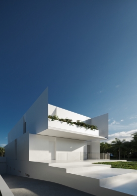 PROA House-时尚白色房子设计