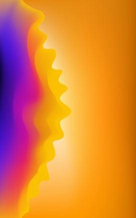 橘黄色渐变背景素材下载