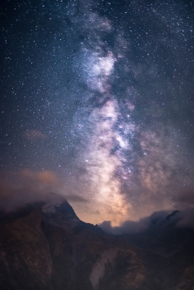 夏季完美星空图