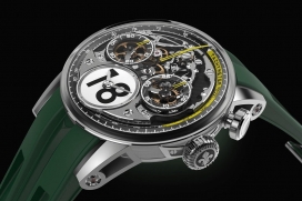 捕捉到了摩托赛车肾上腺素和刺激的机械手表