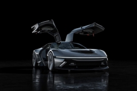 重现经典DMC-12记忆的JZD鸥翼轿跑车