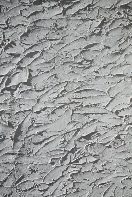 没有规则的粉刷墙皮