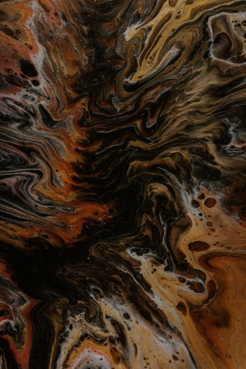 褐色液体花纹图