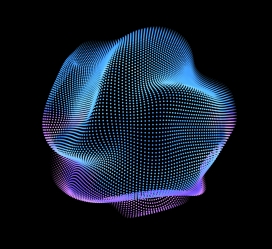 未来风格抽象彩色网格背景矢量素材