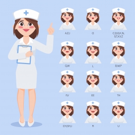 卡通护士医生素材下载