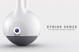 搭载传感器的智能步行伴侣
