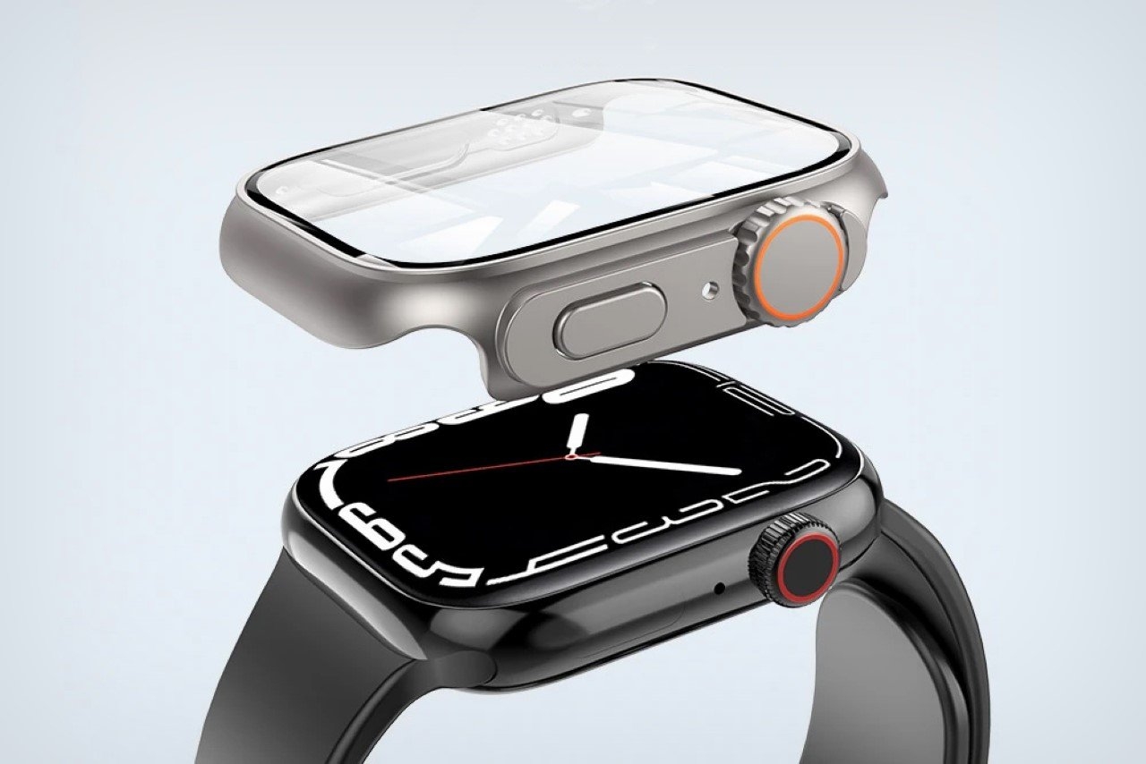 将你APPLE WATCH 8变身为APPLE watchultra的按扣式外壳图片
