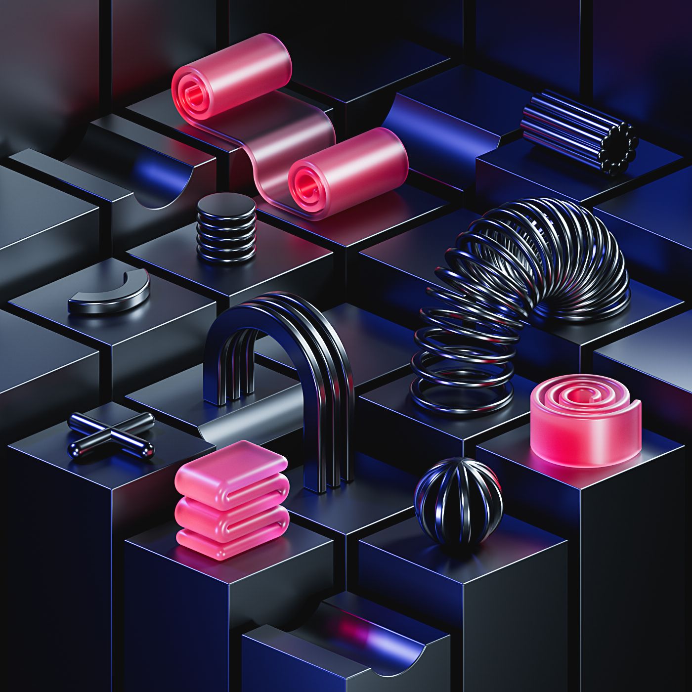 Compositions-三维3D设计