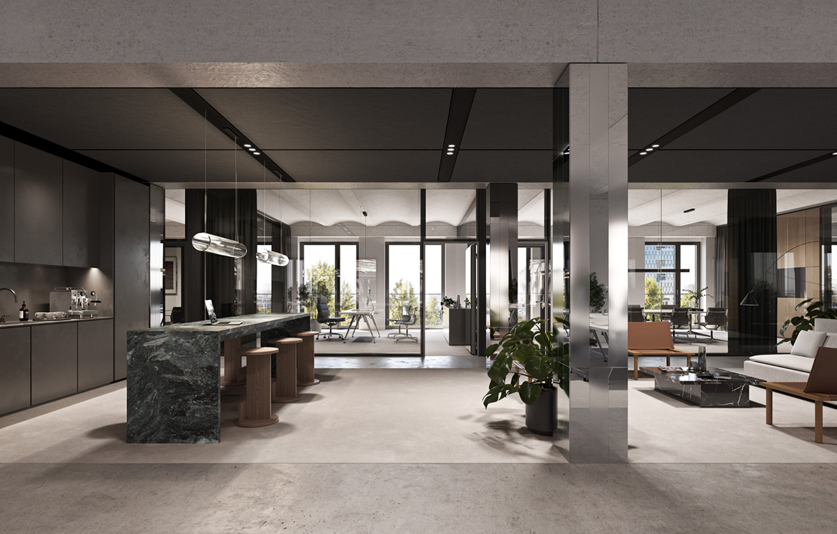 Forty4-柏林中心办公景观和住宅公寓---酷图编号2