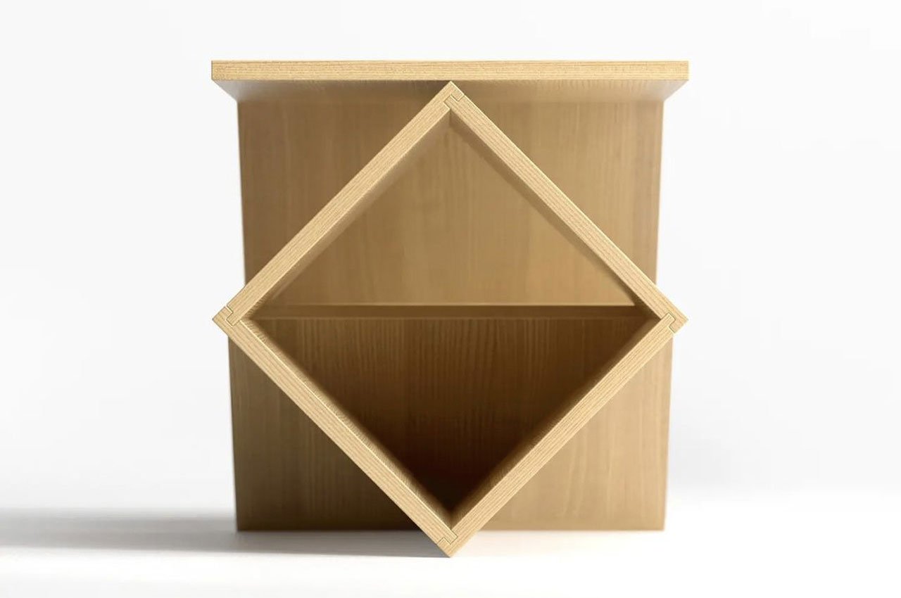 有大量储物空间的无规则书柜书桌---酷图编号2