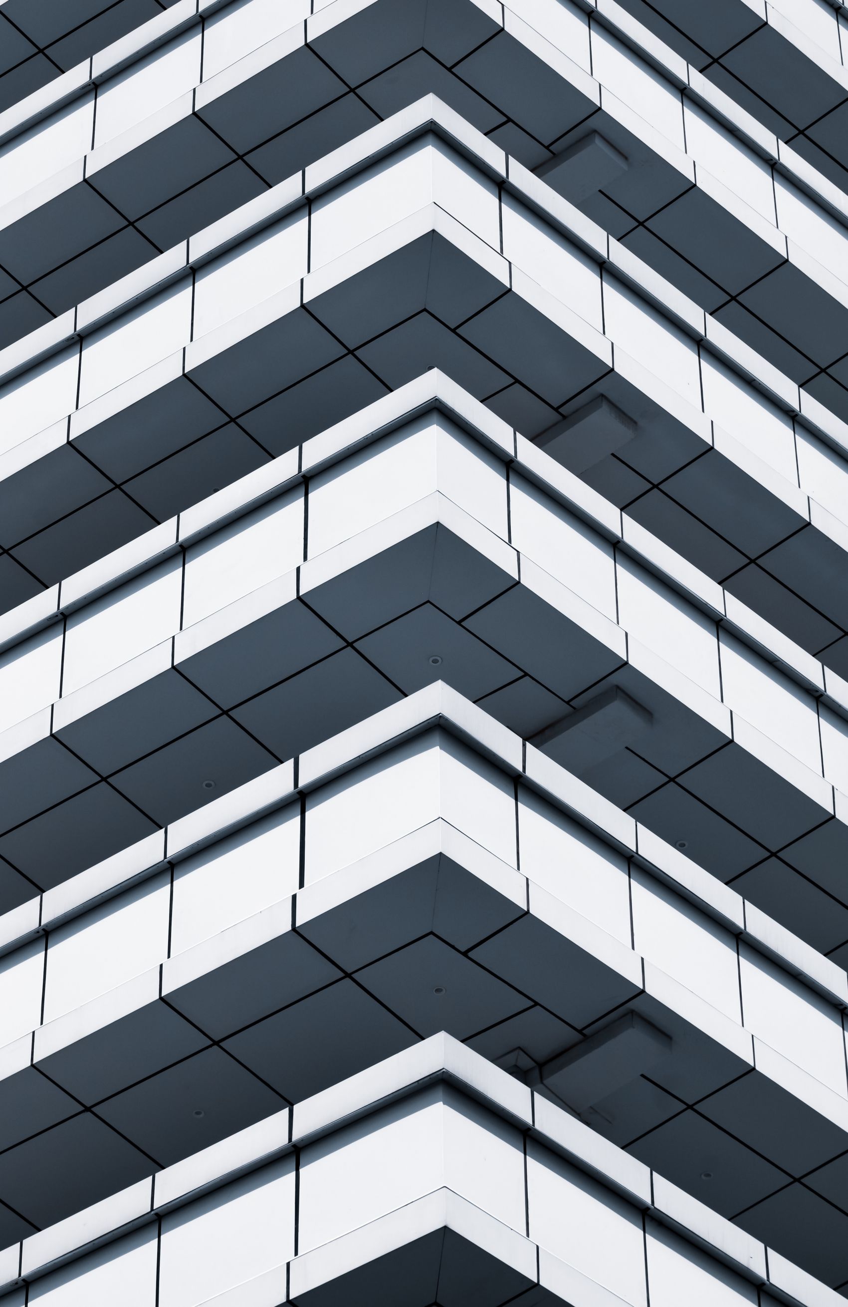 现代阳台一角的建筑图片