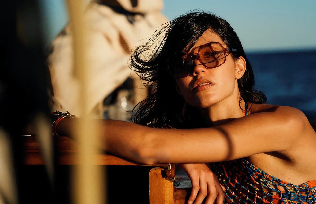 Serge Leblon为《费加罗夫人》在公海为Marilhea Peillard设计的奢华泳装---酷图编号12