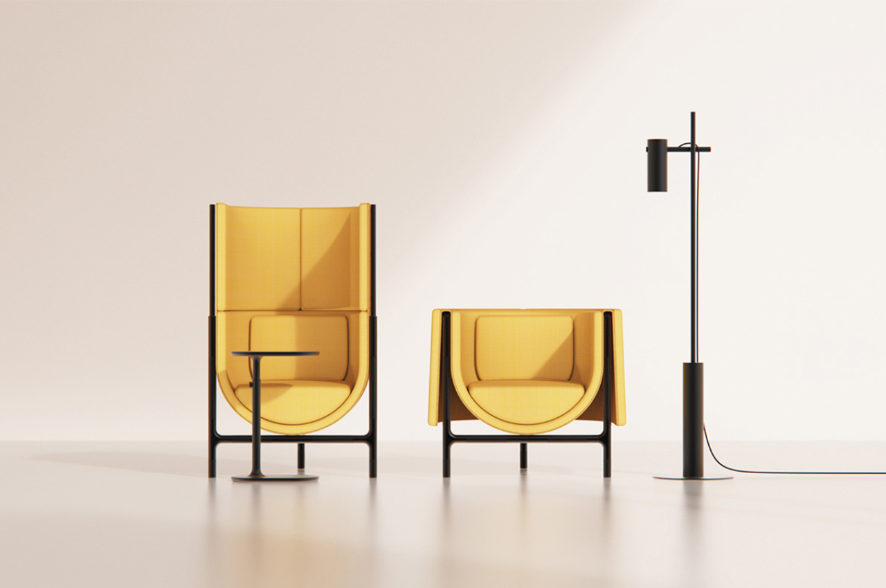 模糊你家和办公室之间界限的茧状沙发---酷图编号2